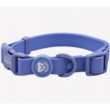 DUKIER perro collar waterproof lavanda M