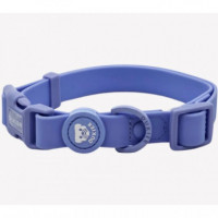 DUKIER perro collar waterproof lavanda L