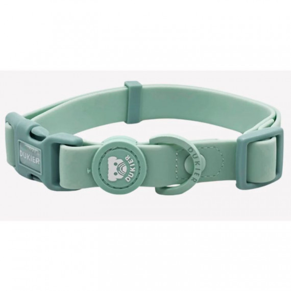DUKIER perro collar waterproof pistacho S