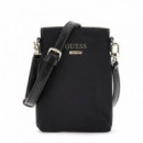 Guess Bandolera Follie Chit Chat Negra TWNN96 76015-BLA