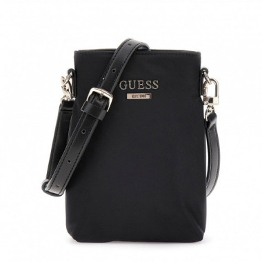 Guess Bandolera Follie Chit Chat Negra TWNN96 76015-BLA