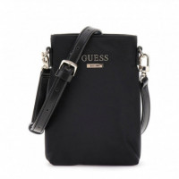 Guess Bandolera Follie Chit Chat Negra TWNN96 76015-BLA