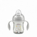 CHICCO VASO DE TRANSICION 4M+ GRIS 200ML