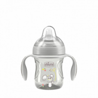 CHICCO VASO DE TRANSICION 4M+ GRIS 200ML
