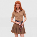 Vestido Manga Larga Camisero