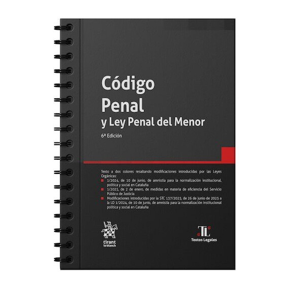 Codigo Penal y Ley Penal del Menor   2026
