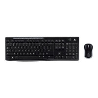 Teclado + Raton LOGITECH Desktop MK270 Inalambrico Black