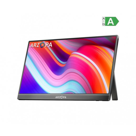 Monitor Portátil ARZOPA Z1C Plus 17.3" Fhd IPS 60HZ Gris
