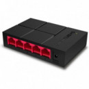 Switch Mercusys 5xRJ45 GbE Negro (MS105G)