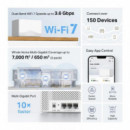 Mesh MERCUSYS BE3600 Wifi 7 Dual Band Pack 3 (halo H25BE)