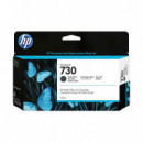 Tinta HP DesignJet 730 Negro Mate 130ml (P2V65A)
