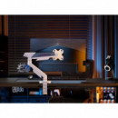 Soporte de Mesa EQUIP para Pantalla 17"-45" Máx. 16KG Blanco (EQ650190)