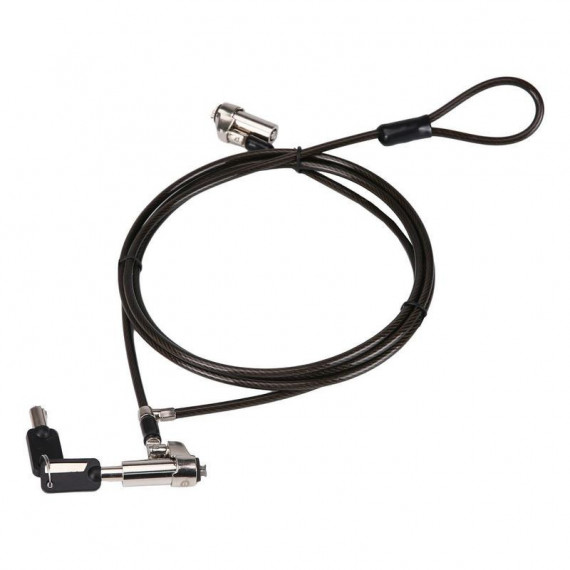 Cable Seguridad Conceptronic CUSTODIO02BNTM Doble Cabezal Nano Slot con Llave
