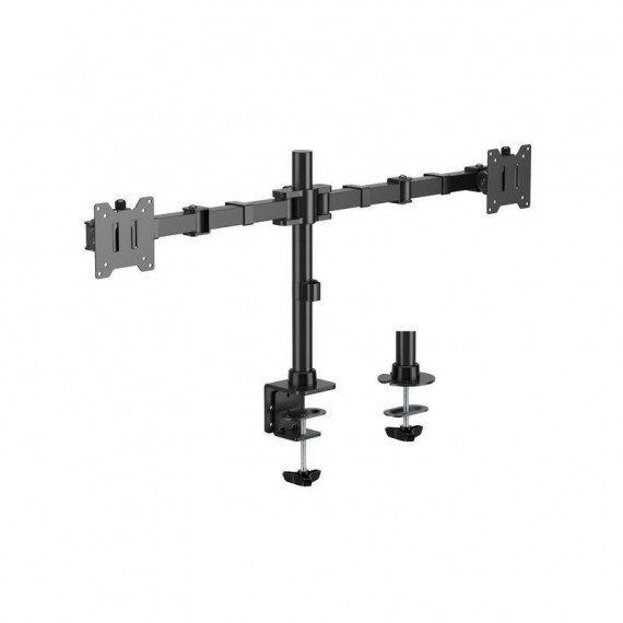 Soporte de Mesa EQUIP 2 Pantallas 17-35 Pulgadas Max 20KG Negro (EQ650177)