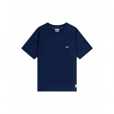 TOMMY HILFIGER - MERC JACQUARD PLACK REG POLO - DCC - F|MW0MW43296/DCC