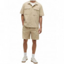 TOMMY HILFIGER - UTILITY SHORTS - AEG - F|MW0MW43440/AEG
