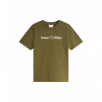 TOMMY HILFIGER - BRAND LOVE RWB GRAPHIC TEE - MT1 - F|MW0MW44875/MT1
