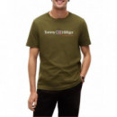 TOMMY HILFIGER - BRAND LOVE RWB GRAPHIC TEE - MT1 - F|MW0MW44875/MT1