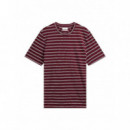 TOMMY HILFIGER - ESS SEASONAL REG FIT STRIPE TEE - 0EZ - F|MW0MW40923/0EZ