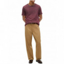 TOMMY HILFIGER - ESS SEASONAL REG FIT STRIPE TEE - 0EZ - F|MW0MW40923/0EZ