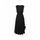 KARL LAGERFELD - fluid occasion dress - 998 - B3W13027/998