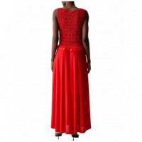 TOMMY HILFIGER - Feminine Smocking Dress - Xnf - F|WW0WW50029/XNF