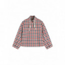 TOMMY HILFIGER - CHECK COTTON SHORT PARKA - XNN - F|WW0WW49845/XNN