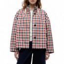 TOMMY HILFIGER - CHECK COTTON SHORT PARKA - XNN - F|WW0WW49845/XNN