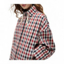 TOMMY HILFIGER - CHECK COTTON SHORT PARKA - XNN - F|WW0WW49845/XNN