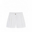 TOMMY HILFIGER - COTTON CHINO FLARE SHORTS - YBL - F|WW0WW50087/YBL