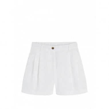 TOMMY HILFIGER - COTTON CHINO FLARE SHORTS - YBL - F|WW0WW50087/YBL