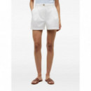 TOMMY HILFIGER - COTTON CHINO FLARE SHORTS - YBL - F|WW0WW50087/YBL