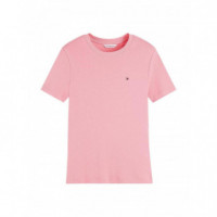 TOMMY HILFIGER - NEW SLIM CODY C-NK SS - TIA - F|WW0WW40587/TIA