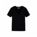 TOMMY HILFIGER - NEW SLIM CODY V-NECK SS - BDS - F|WW0WW40584/BDS