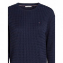 TOMMY HILFIGER - CO CABLE FINE GG C-N - C1G - F|WW0WW44993/C1G