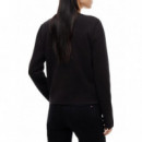 TOMMY HILFIGER - CO JERSEY STCH REVERSIBLE CARDI - BDS - F|WW0WW40846/BDS