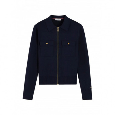 TOMMY HILFIGER - CO FULL NEEDLE REG JACKET - C1G - F|WW0WW51415/C1G