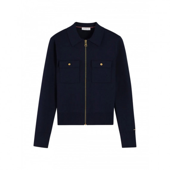 TOMMY HILFIGER - CO FULL NEEDLE REG JACKET - C1G - F|WW0WW51415/C1G