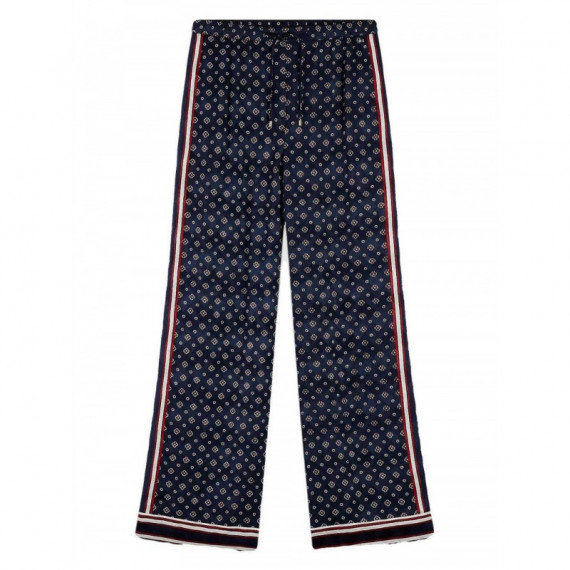 TOMMY HILFIGER - FLUID JACQUARD RLXD STRT PANT - 0G8 - F|WW0WW51855/0G8