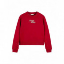 TOMMY HILFIGER - SCRIPT REGULAR C-NK SWT - XKC - F|WW0WW51598/XKC