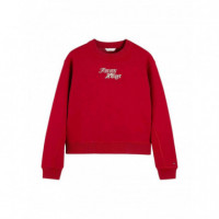 TOMMY HILFIGER - Script Regular C-nk Swt - Xkc - F|WW0WW51598/XKC