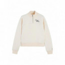 TOMMY HILFIGER - SCRIPT REG MK-NK HALF ZIP SWT - AEF - F|WW0WW51878/AEF