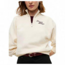 TOMMY HILFIGER - SCRIPT REG MK-NK HALF ZIP SWT - AEF - F|WW0WW51878/AEF
