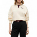 TOMMY HILFIGER - SCRIPT REG MK-NK HALF ZIP SWT - AEF - F|WW0WW51878/AEF
