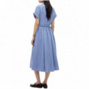 TOMMY HILFIGER - POPLIN BELTED S/S SHIRT DRESS - 0BC - F|WW0WW51816/0BC