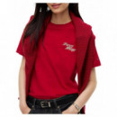 TOMMY HILFIGER - SCRIPT NEW REG C-NK S/S TSHIRT - XKC - F|WW0WW52360/XKC