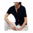 TOMMY HILFIGER - SUMMER CABLE C NK CARDI S/S - C1G - F|WW0WW50070/C1G