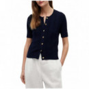 TOMMY HILFIGER - SUMMER CABLE C NK CARDI S/S - C1G - F|WW0WW50070/C1G