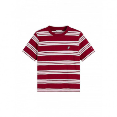 TOMMY HILFIGER - RUGBY STP C-NK S/S T-SHIRT - 0EX - F|WW0WW52444/0EX