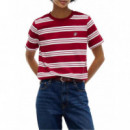 TOMMY HILFIGER - RUGBY STP C-NK S/S T-SHIRT - 0EX - F|WW0WW52444/0EX
